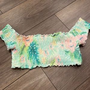 Victoria's Secret PINK Bandeau off the Shoulder Top